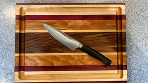 Pinot | Handcrafted Hardwood Edge Grain Cutting Board